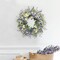 22'' Lavender Wreath for Front Door, Artificial Purple Spring Wreaths
